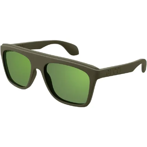 Elegant Sunglasses in Color 005 , male, Sizes: 57 MM - Gucci - Modalova