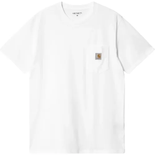 Pocket T-Shirt, 100% Cotton, Regular Fit , male, Sizes: L, 2XL, M, XL, S - Carhartt WIP - Modalova