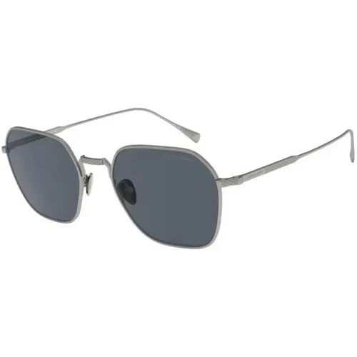 Graue Rahmen Sonnenbrille - Giorgio Armani - Modalova