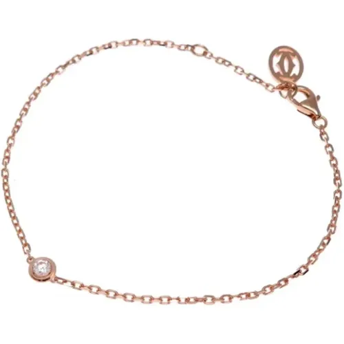 Pre-owned Rose Gold bracelets , female, Sizes: ONE SIZE - Cartier Vintage - Modalova