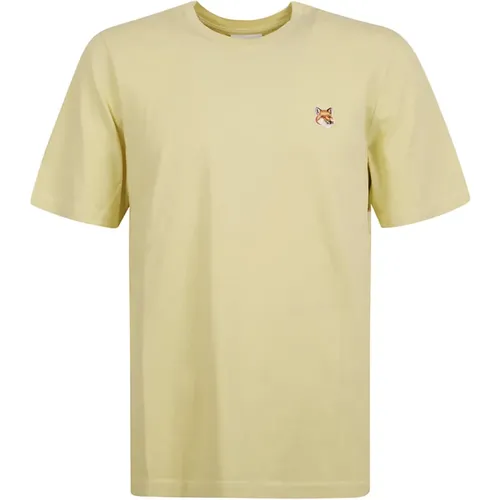 Fox Head Patch Tee Shirt - Maison Kitsuné - Modalova