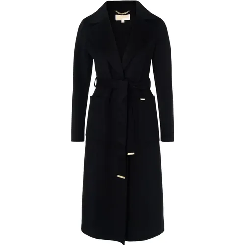 Wool Wrap Coat with Belt , female, Sizes: S, XS, M - Michael Kors - Modalova