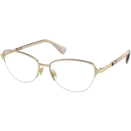Sonnenbrille mit Goldrahmen Ra6059 9116 , unisex, Größe: 56 MM - Ralph Lauren - Modalova