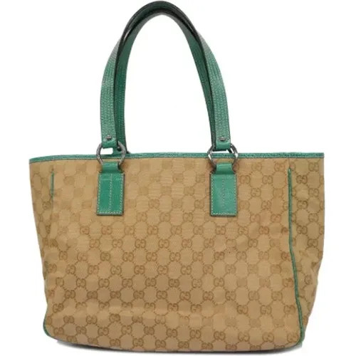 Pre-owned Canvas totes , female, Sizes: ONE SIZE - Gucci Vintage - Modalova