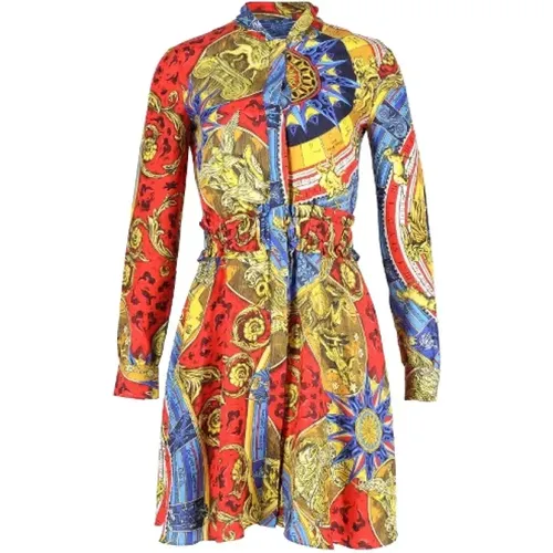 Pre-owned Silk dresses , female, Sizes: M - Moschino Pre-Owned - Modalova