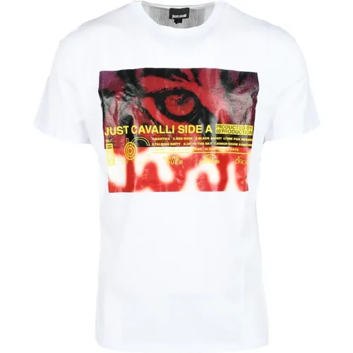 Weißes T-Shirt für Männer - Just Cavalli - Modalova