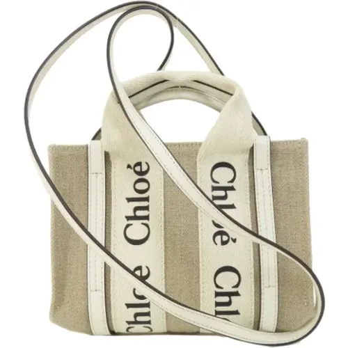 Pre-owned Canvas shoulder-bags , female, Sizes: ONE SIZE - Chloé Pre-owned - Modalova