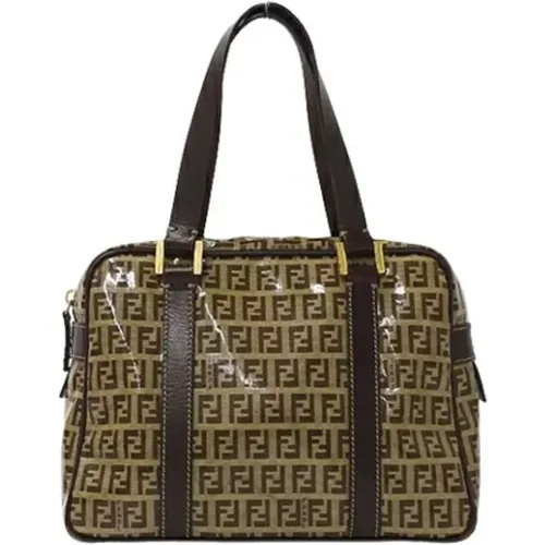 Pre-owned Canvas totes , female, Sizes: ONE SIZE - Fendi Vintage - Modalova