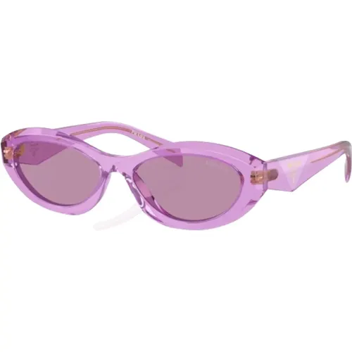 Stylische Sonnenbrille für Frauen , Damen, Größe: 55 MM - Prada - Modalova
