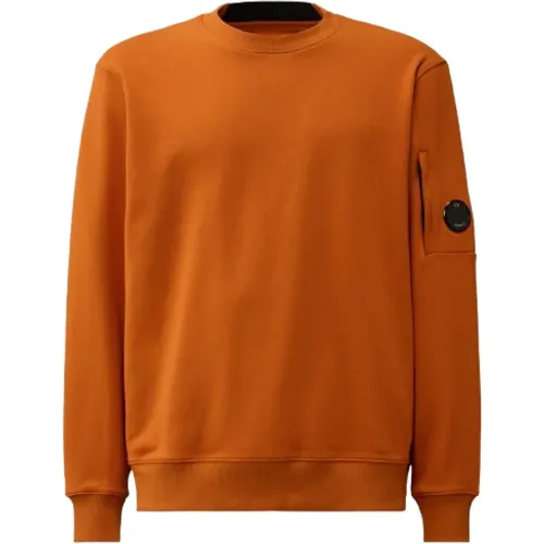 Lens Detail Sweatshirt , male, Sizes: L, M, XL - C.P. Company - Modalova