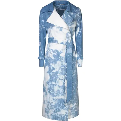 Blaue Trenchcoat Tagliatore - Tagliatore - Modalova