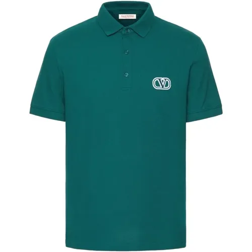 Vlogo Signature Polo Shirt , male, Sizes: L, XL, M - Valentino - Modalova