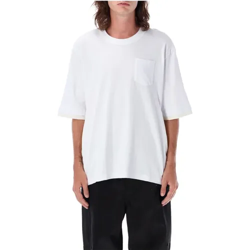 Men`s Clothing T-Shirts Polos Aw23 , male, Sizes: M, L - Sacai - Modalova
