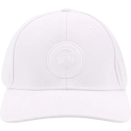 Logo Patch Hats Caps , male, Sizes: M - Canada Goose - Modalova