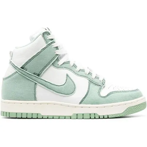 Dunk Hi Enamel Sneakers , male, Sizes: 8 1/2 UK - Nike - Modalova