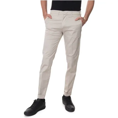 Chinos , male, Sizes: W35 - Fay - Modalova