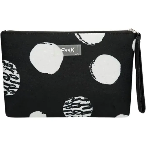 Mini Pochette Scribble , unisex, Sizes: ONE SIZE - F**k - Modalova