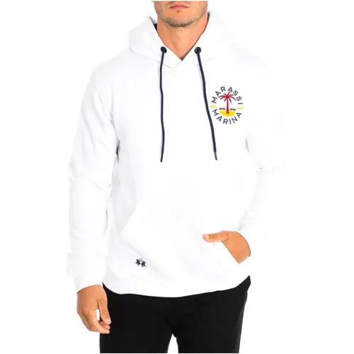 Kapuzenpullover mit gesticktem Logo , Herren, Größe: S - LA MARTINA - Modalova