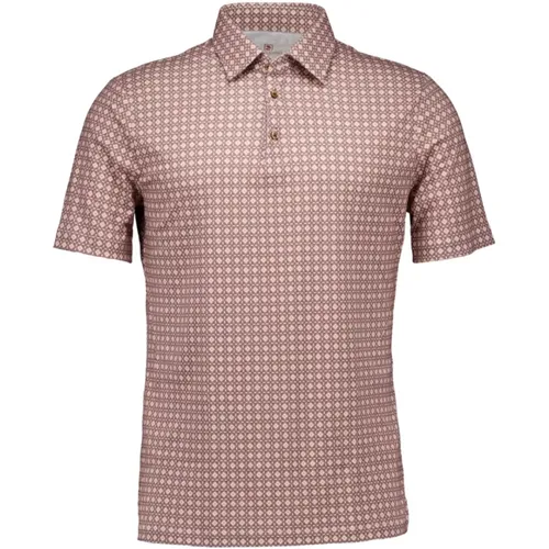 Brown Kent Short Sleeve Shirt , male, Sizes: 2XL, XL, M, L - Desoto - Modalova