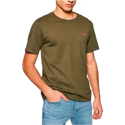 Levi's , Plain Mens T-shirt , male, Sizes: S, XS - Levis - Modalova