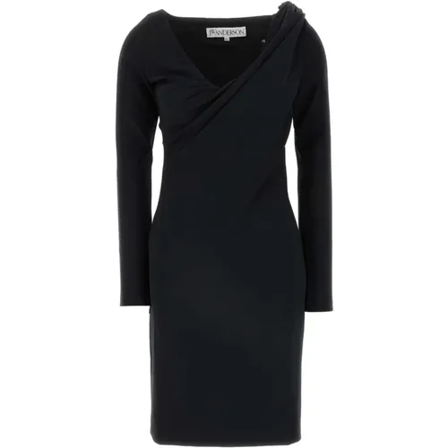 Elegant Polyester Blend Dress , female, Sizes: 2XS, XS - JW Anderson - Modalova