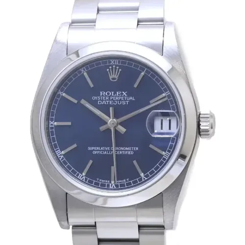 Pre-owned Metal watches , female, Sizes: ONE SIZE - Rolex Vintage - Modalova