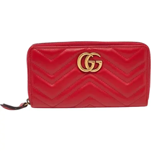 Pre-owned Leather wallets , female, Sizes: ONE SIZE - Gucci Vintage - Modalova