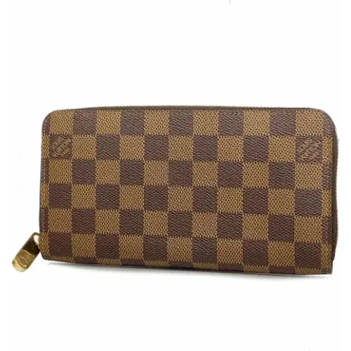 Pre-owned Canvas wallets , female, Sizes: ONE SIZE - Louis Vuitton Vintage - Modalova