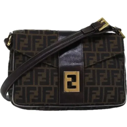 Pre-owned Canvas fendi-bags , female, Sizes: ONE SIZE - Fendi Vintage - Modalova