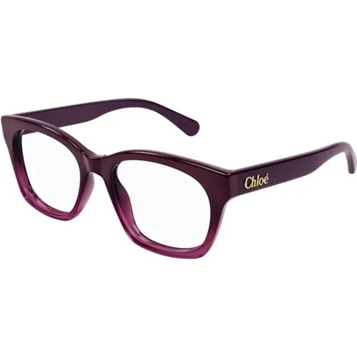 Burgundy Sunglasses Model 007 , unisex, Sizes: 52 MM - Chloé - Modalova