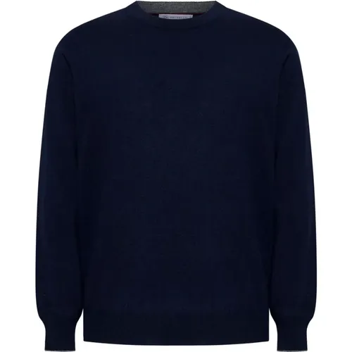 Sweaters for Men , male, Sizes: 2XL, L, 3XL, XL, M - BRUNELLO CUCINELLI - Modalova