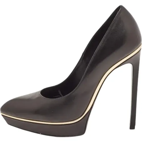 Pre-owned Leder Heels , Damen, Größe: 39 EU - Yves Saint Laurent Vintage - Modalova