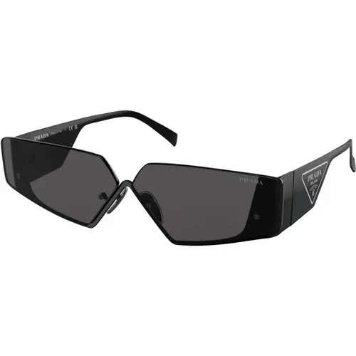 Dark Grey Sunglasses PR 58Zs , male, Sizes: 70 MM - Prada - Modalova