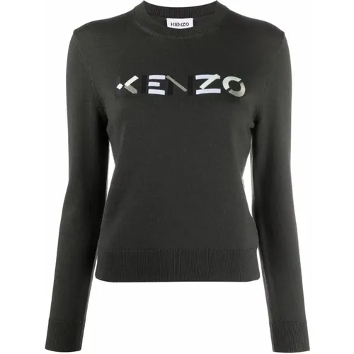 Round-neck Knitwear , female, Sizes: XS - Kenzo - Modalova