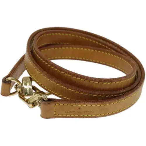 Pre-owned Leather belts , female, Sizes: ONE SIZE - Louis Vuitton Vintage - Modalova