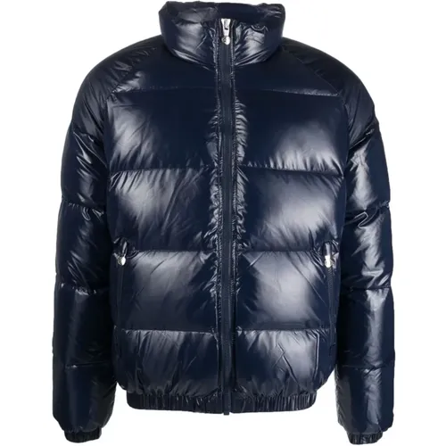 Barry Padded Jacket in Cobalt , male, Sizes: L, XL - Pyrenex - Modalova