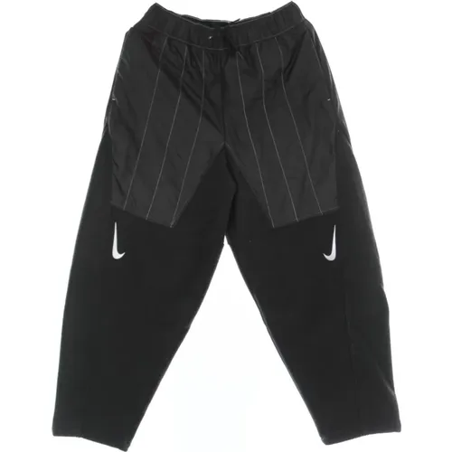 Fleece Tracksuit Pants with Swoosh , female, Sizes: M, S, L - Nike - Modalova