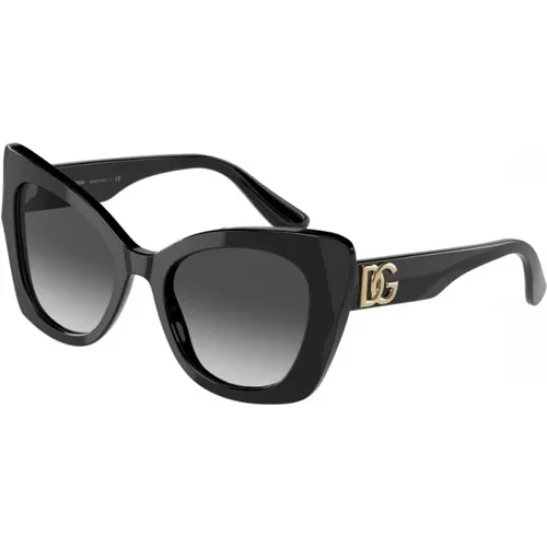 Katzenaugen Sonnenbrille für Frauen , Damen, Größe: 53 MM - Dolce & Gabbana - Modalova