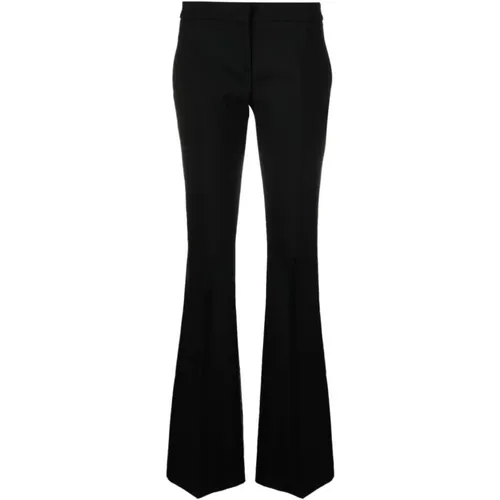 Flared Trousers in , female, Sizes: S - Blumarine - Modalova