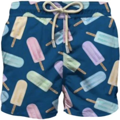 Herren Badehose Strandmode , Herren, Größe: L - MC2 Saint Barth - Modalova