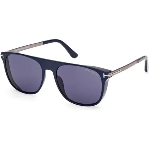 Shiny Sunglasses , unisex, Sizes: 55 MM - Tom Ford - Modalova