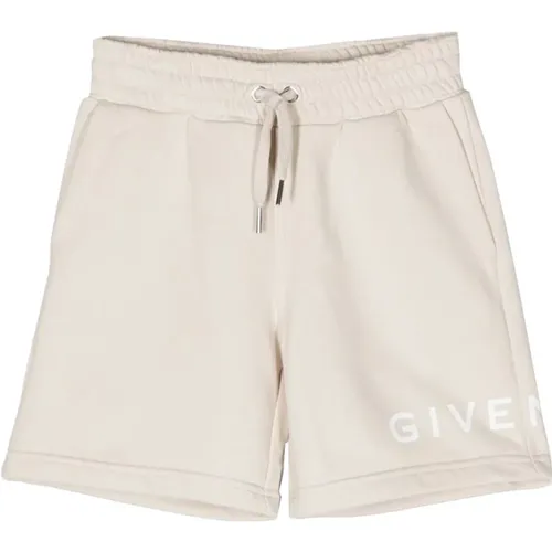 Logo Fleece Bermuda Shorts für Kinder - Givenchy - Modalova