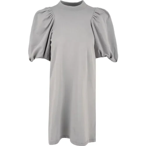 Grey Tenerina Dress , female, Sizes: S, XS - Douuod Woman - Modalova