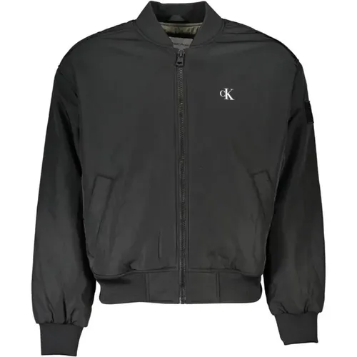 Polyamide Jacket with Printed Logo , male, Sizes: S, 2XL, XL - Calvin Klein - Modalova