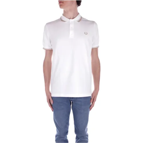 Logo Front T-shirts und Polos Creme - Fred Perry - Modalova