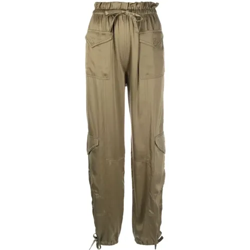 Tapered Trousers , female, Sizes: 2XS - Ganni - Modalova