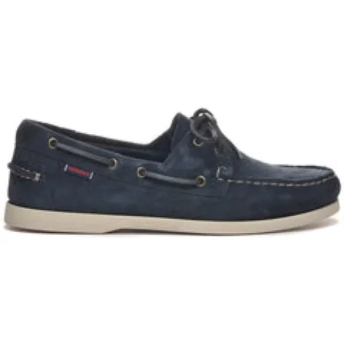 Portland Flesh Out Loafers Blau , Herren, Größe: 40 EU - Sebago - Modalova