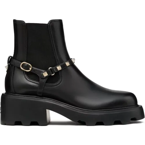 Ankle Boots for Women , female, Sizes: 4 UK, 5 UK, 6 UK, 8 UK, 3 UK, 3 1/2 UK, 5 1/2 UK, 4 1/2 UK, 7 UK - Valentino Garavani - Modalova