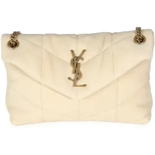 Pre-owned Leather shoulder-bags , female, Sizes: ONE SIZE - Yves Saint Laurent Vintage - Modalova