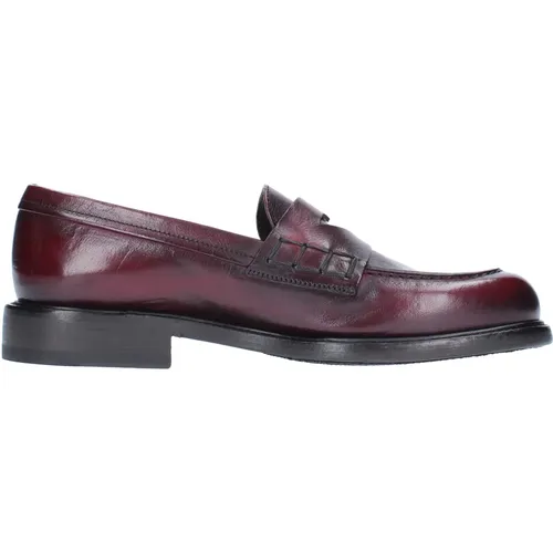 Flache Schuhe Bordeaux , Damen, Größe: 38 1/2 EU - Pantanetti - Modalova